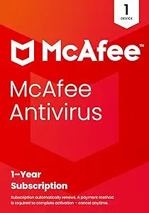 McAfee AntiVirus 2025 Software